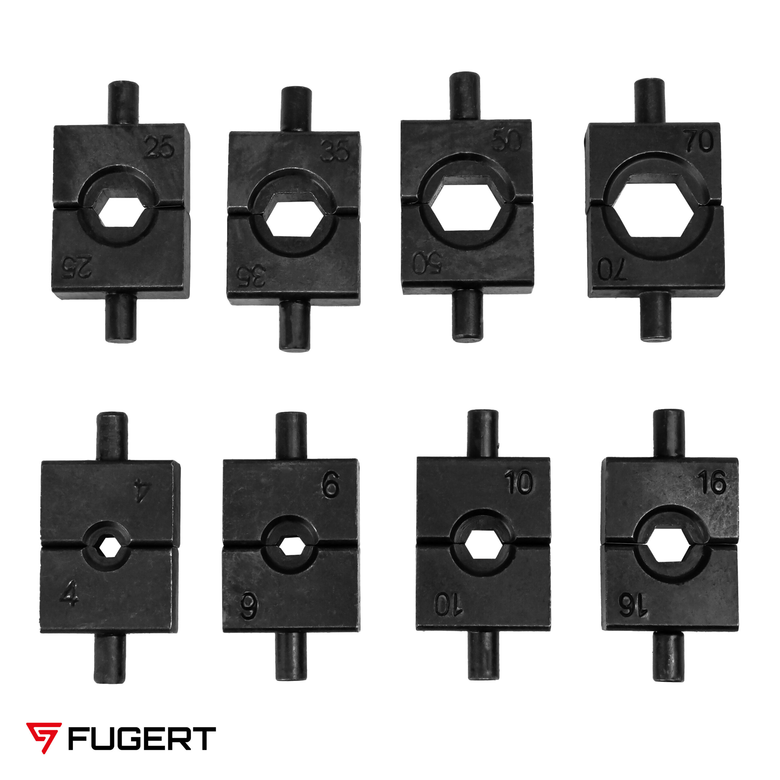 Zaciskarka do tulejek PRASKA DO KABLI sześciokątna hydrauliczna + WALIZKA - obrazek 6