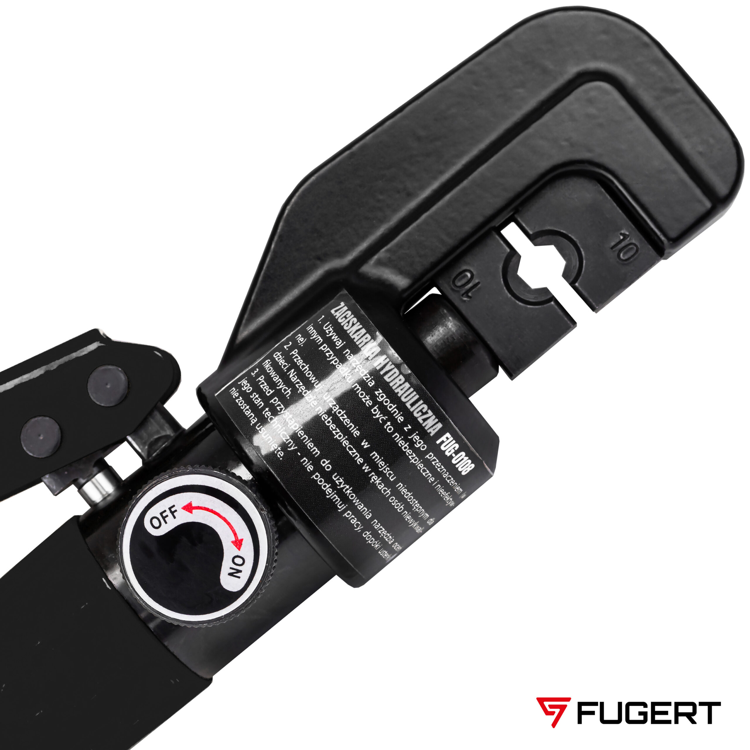 ZACISKARKA HYDRAULICZNA DO TULEJEK KABLOWYCH MATRYCE 4-70MM FUGERT FUG-0108