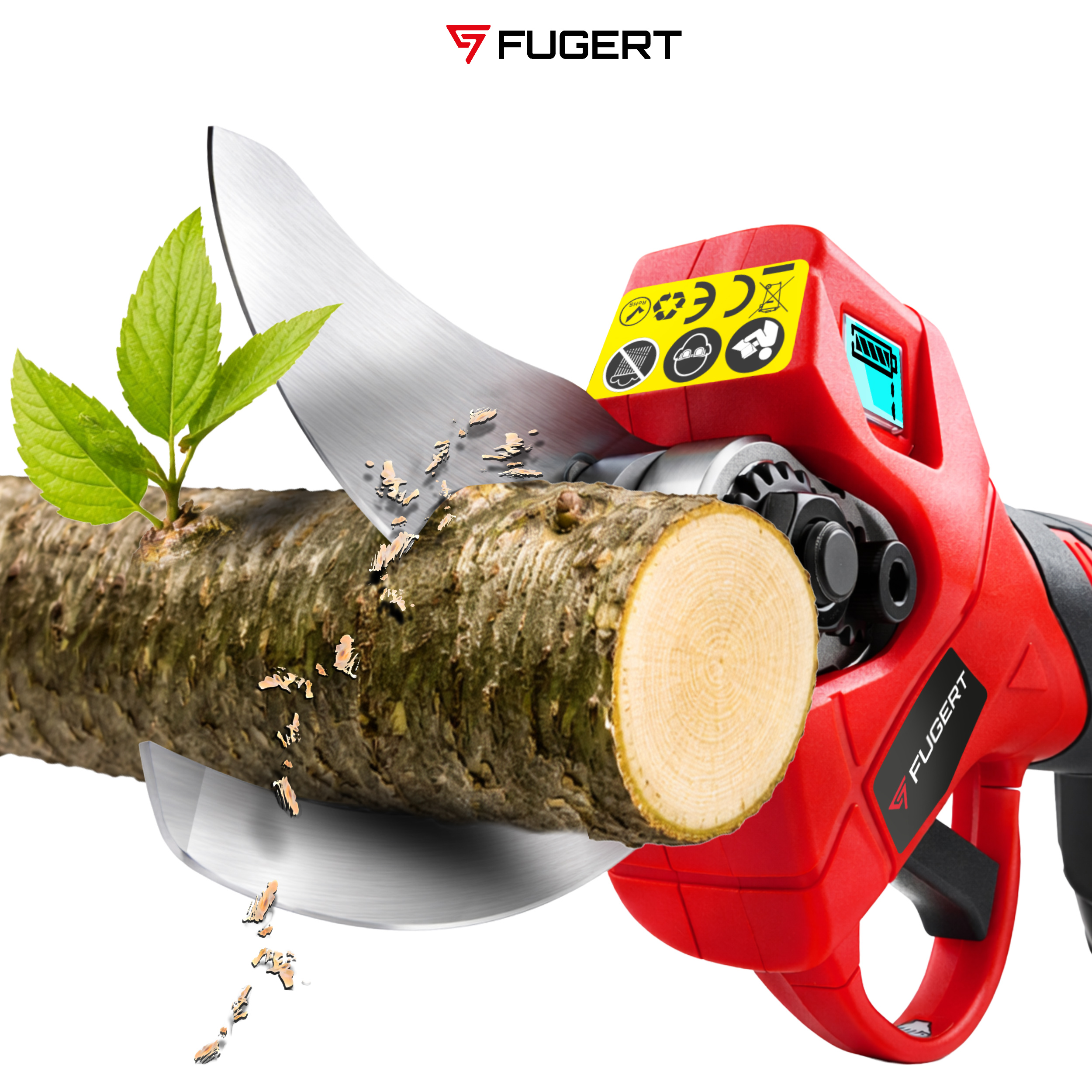 SEKATOR AKUMULATOROWY ELEKTRYCZNY DO GAŁĘZI Z WYŚWIETLACZEM - obrazek 8