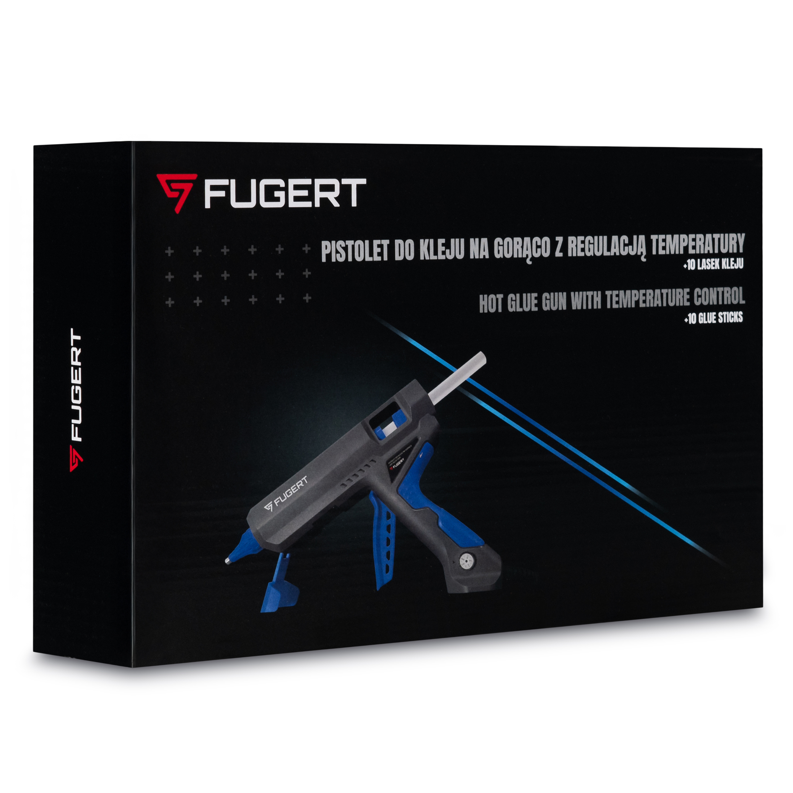 PISTOLET DO KLEJU NA GORĄCO Z REGULACJĄ TEMPERATURY + 10 WKŁADÓW - obrazek 12