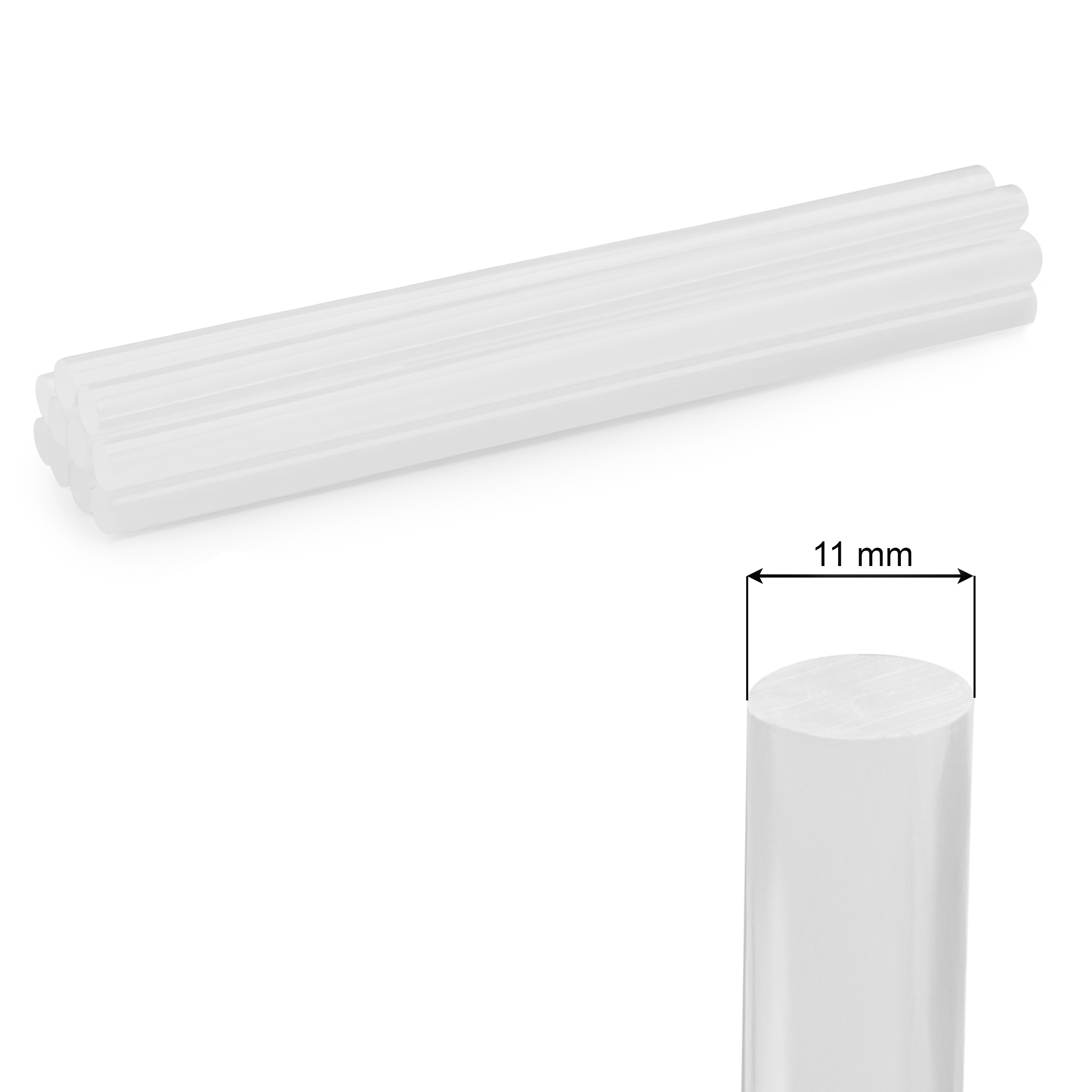 PISTOLET DO KLEJU NA GORĄCO Z REGULACJĄ TEMPERATURY + 10 WKŁADÓW - obrazek 5