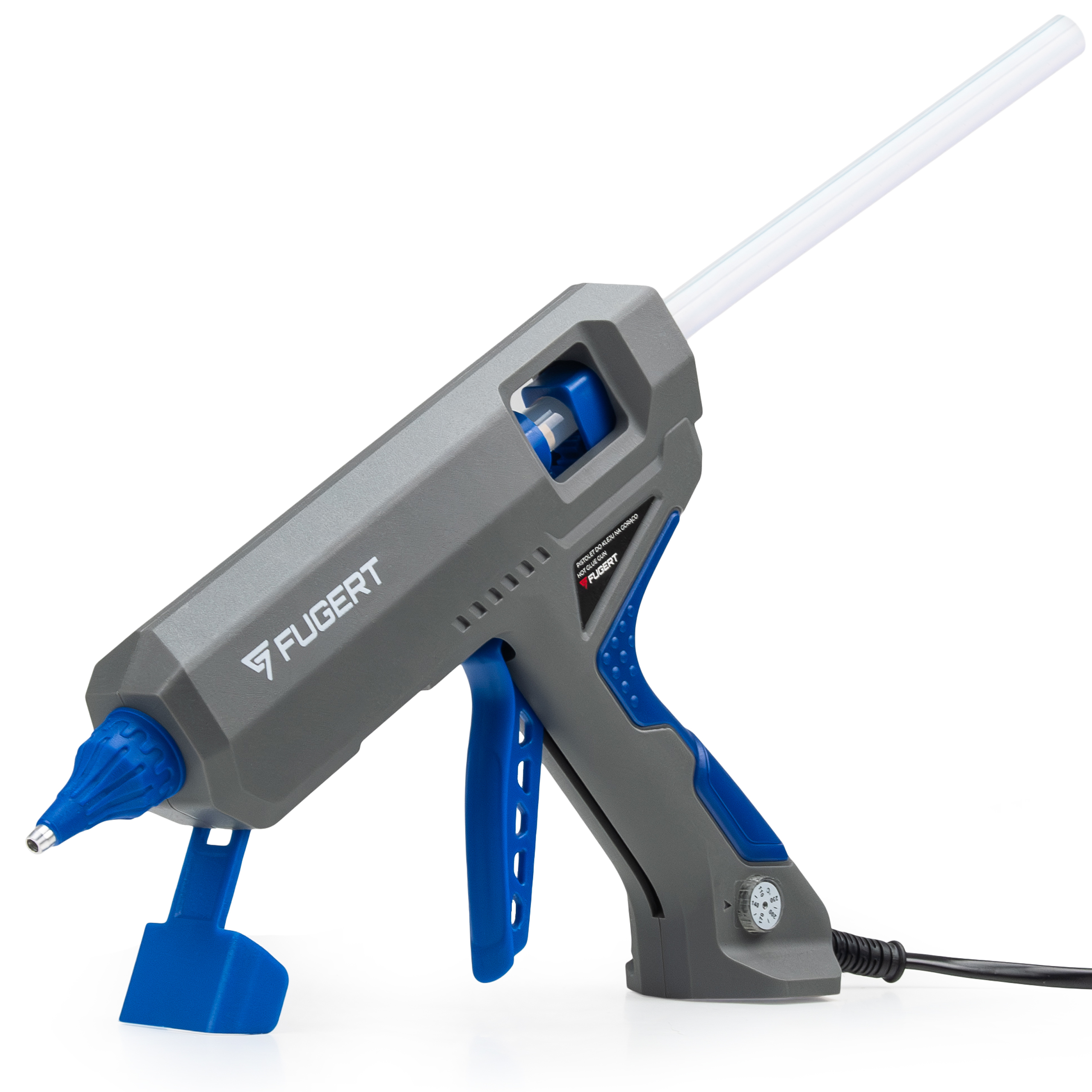 PISTOLET DO KLEJU NA GORĄCO Z REGULACJĄ TEMPERATURY + 10 WKŁADÓW - obrazek 3