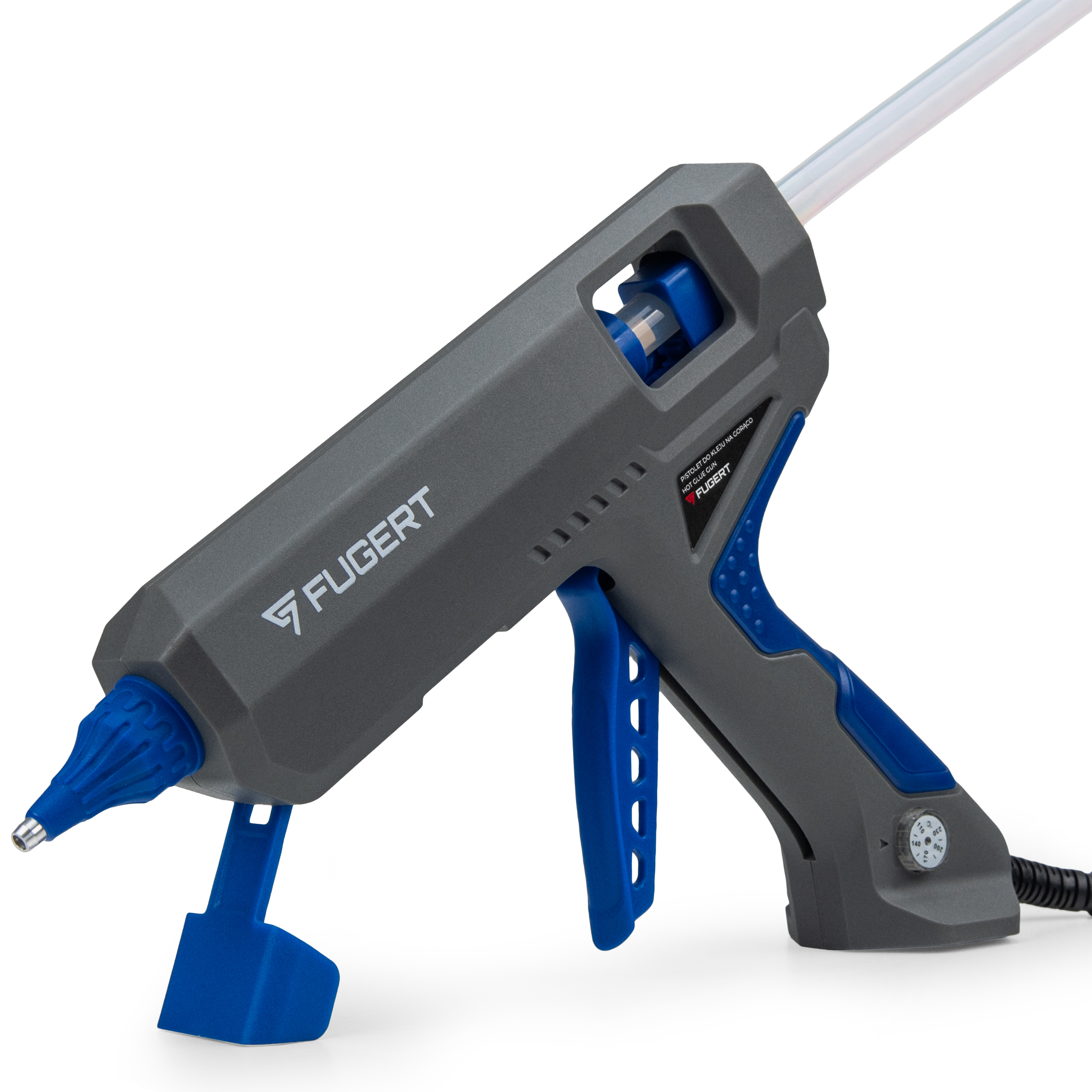PISTOLET DO KLEJU NA GORĄCO Z REGULACJĄ TEMPERATURY + 10 WKŁADÓW - obrazek 11