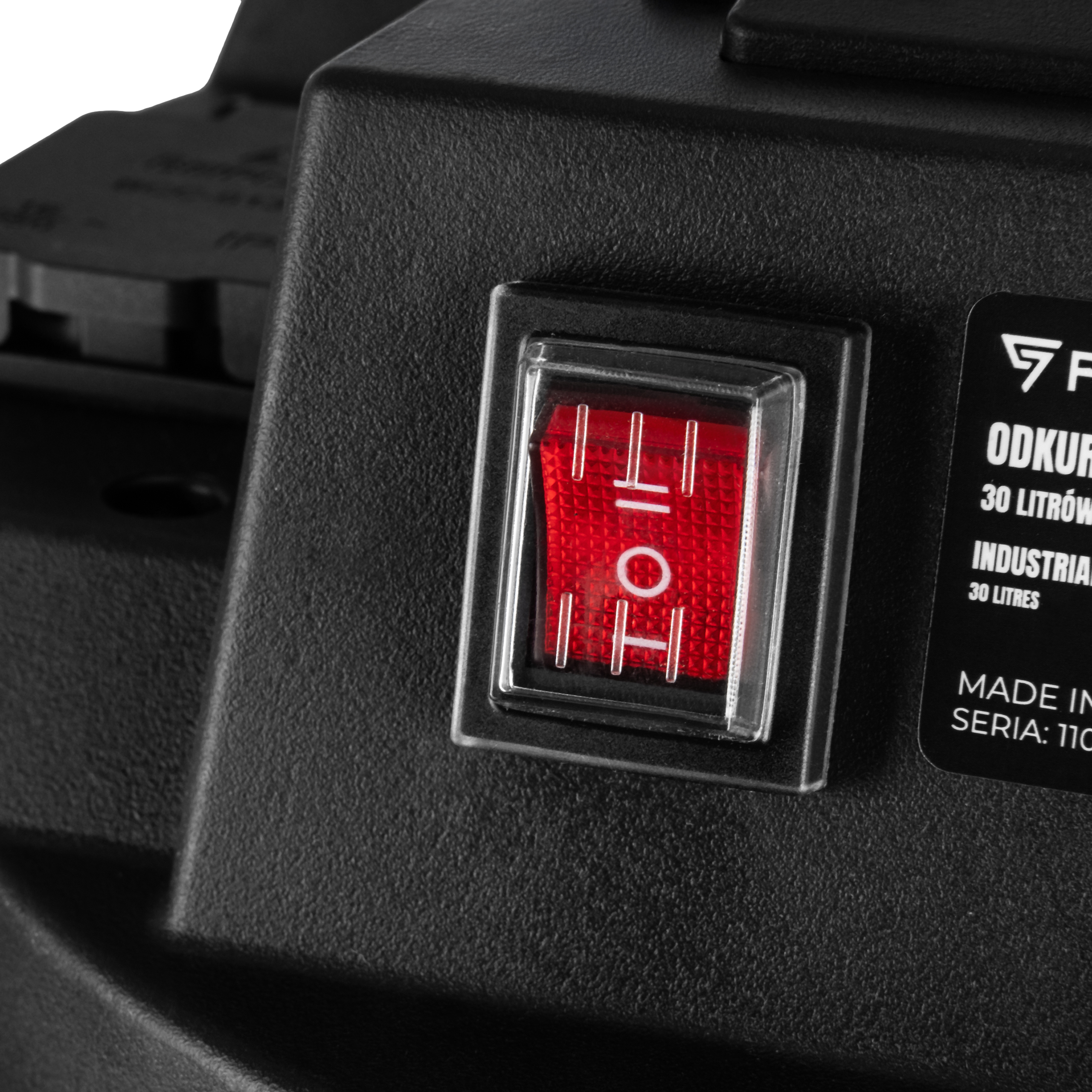 ODKURZACZ PRZEMYSŁOWY Z OTRZĄSACZEM BEZWORKOWY DO PYŁU GIPSU GNIAZDO 2000W - obrazek 10