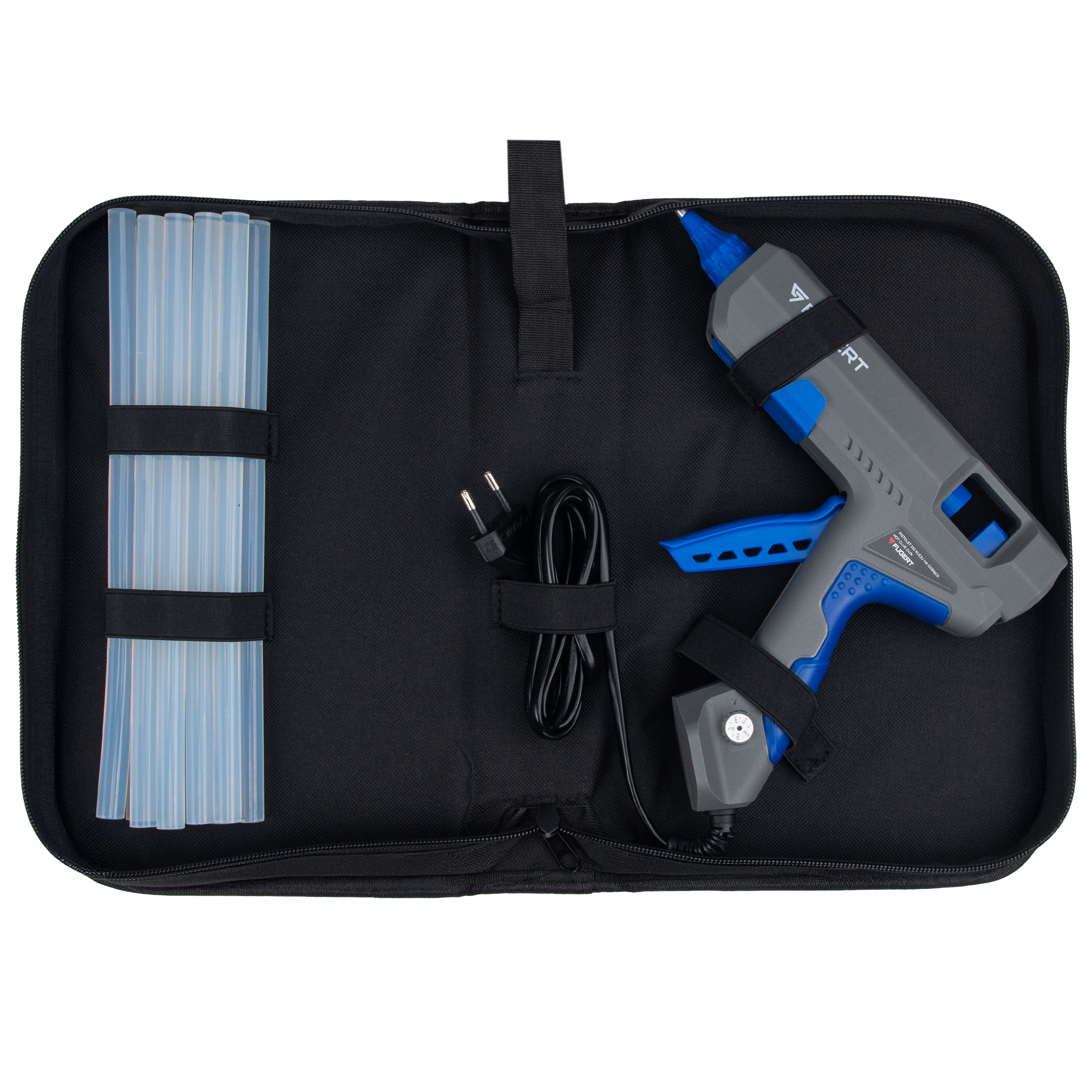 PISTOLET DO KLEJU NA GORĄCO Z REGULACJĄ TEMPERATURY + 10 WKŁADÓW - obrazek 4