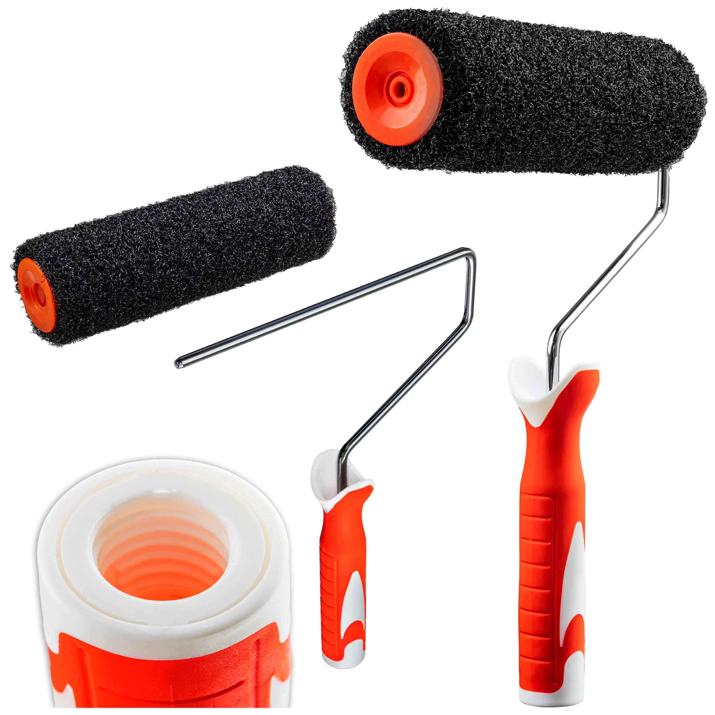 ZESTAW DO GŁADZI NÓŻ ZE STALI NIERDZEWNEJ 60CM + KIJ WAŁEK FUGERT FUG-Z101