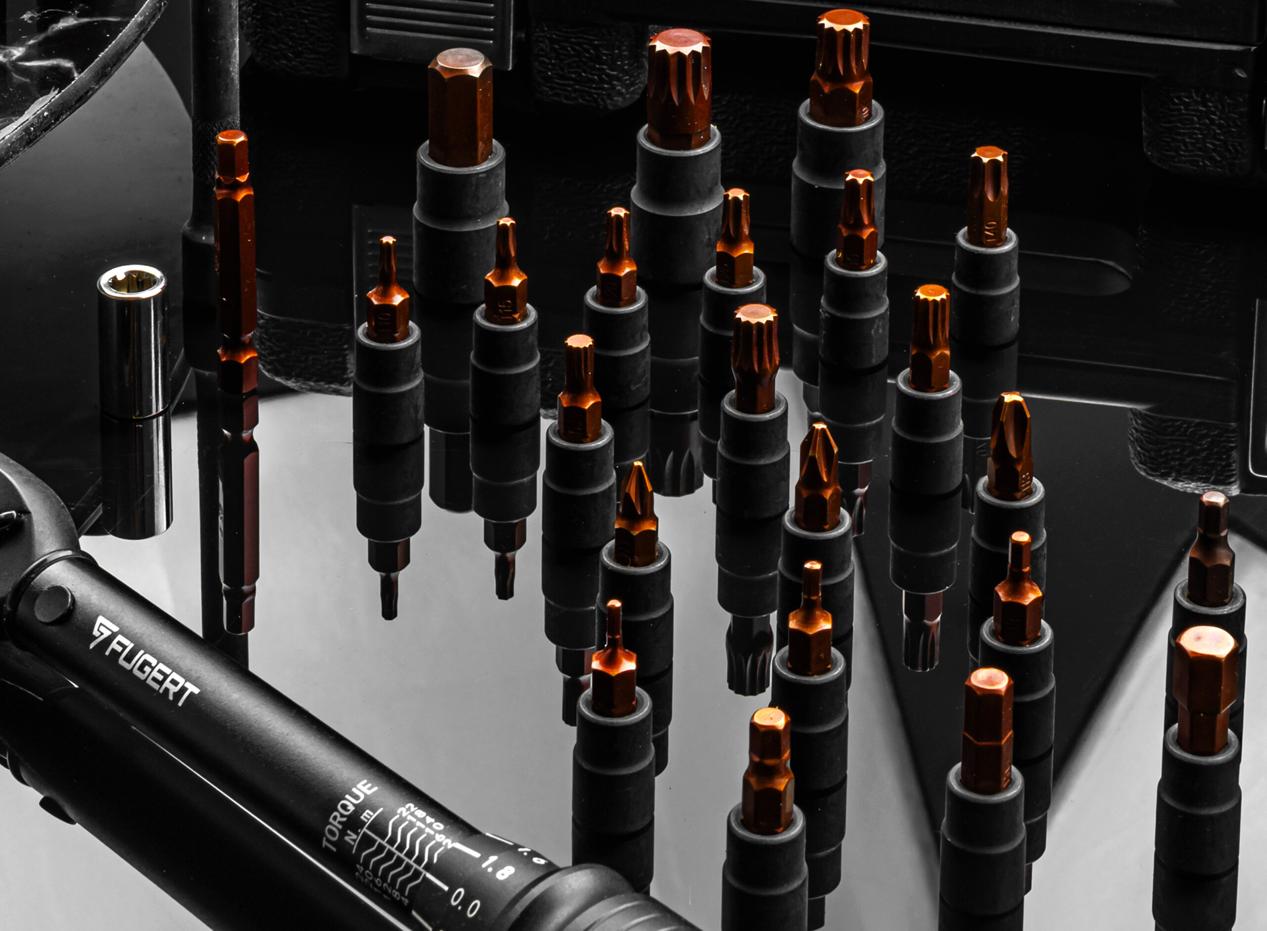 KLUCZ DYNAMOMETRYCZNY 1/4" 2-24NM CERTYFIKAT KALIBRACJI FUGERT FUG-0191