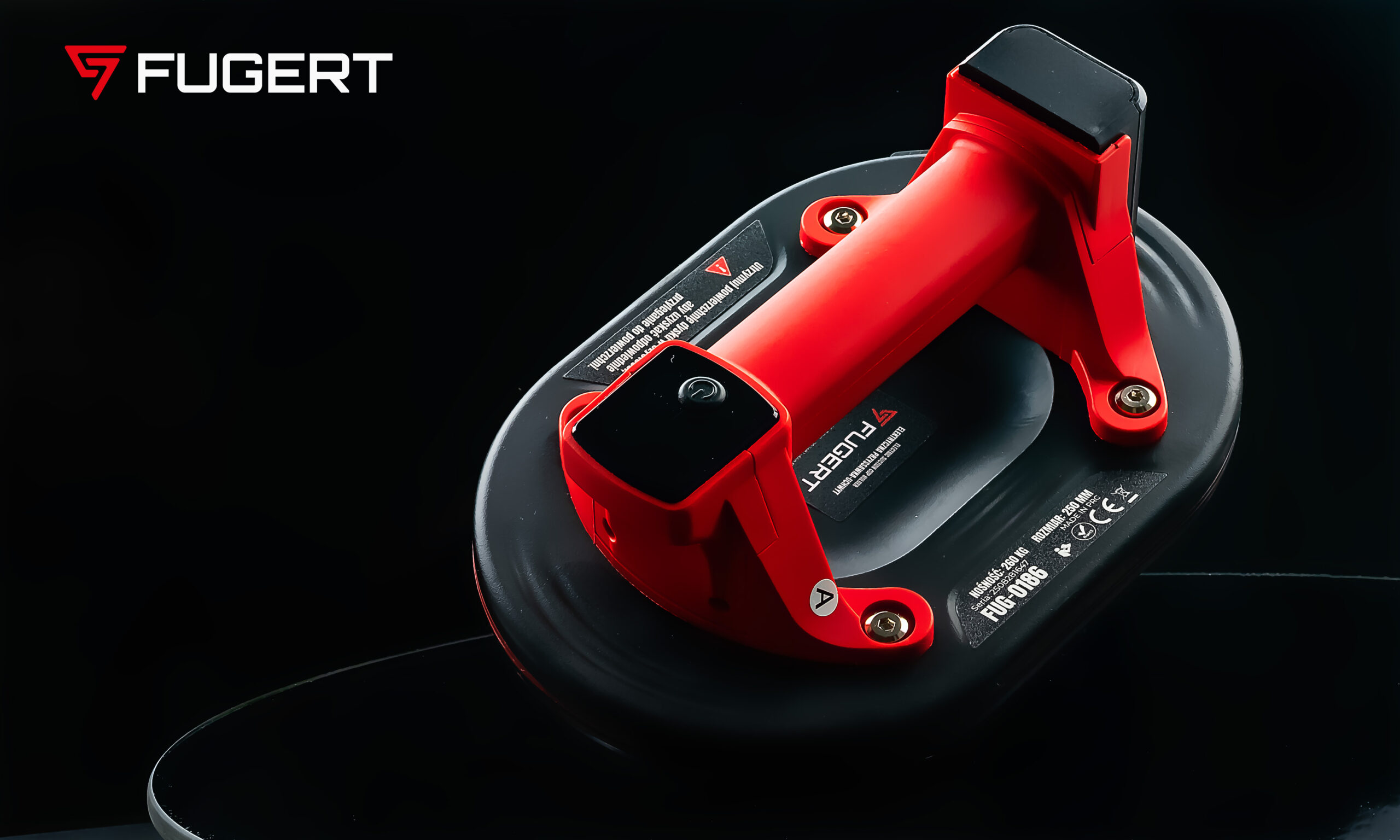 PRZYSSAWKA PRÓŻNIOWA AKUMULATOROWA DO PŁYTEK DO 260KG 2xAKU FUGERT FUG-0186