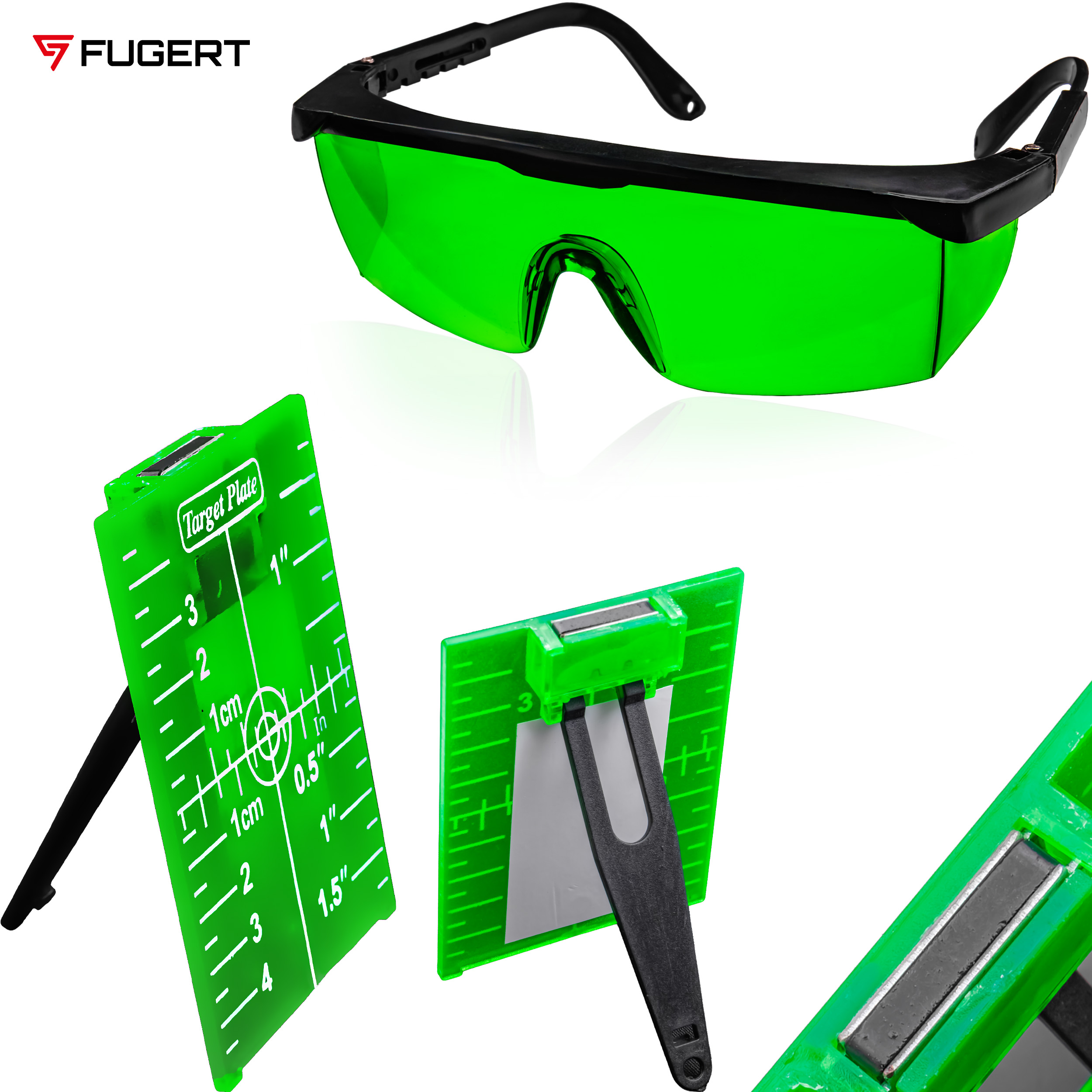 POZIOMICA LASEROWA KRZYŻOWA 360 SAMOPOZIOMUJĄCA 4D 16 LINII FUGERT FUG-0194