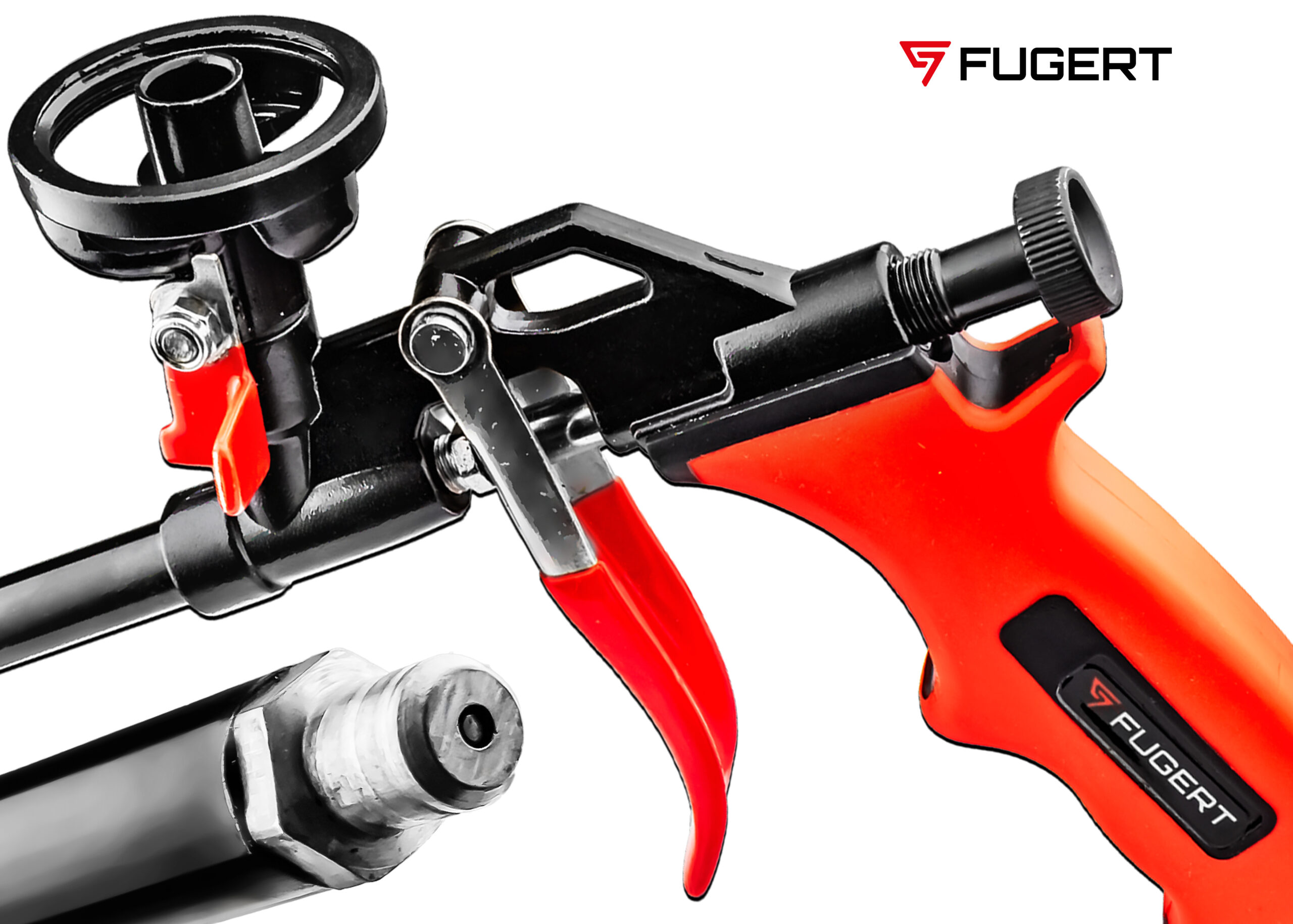 PISTOLET DO PIANKI MONTAŻOWEJ Z POWŁOKĄ TEFLONOWĄ FUGERT FUG-0187