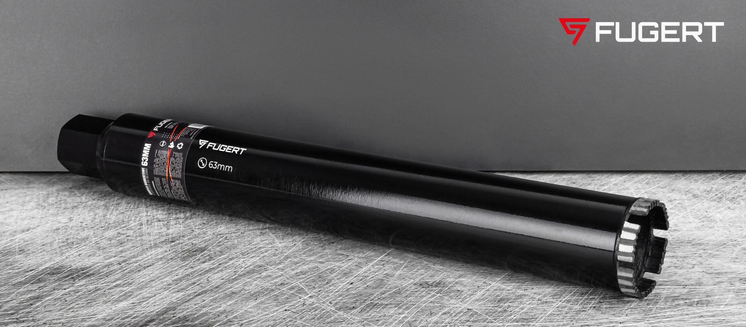 WIERTŁO KORONOWE DO BETONU DIAMENTOWE 63MM 1.1/4 UNC FUGERT FUG-0207