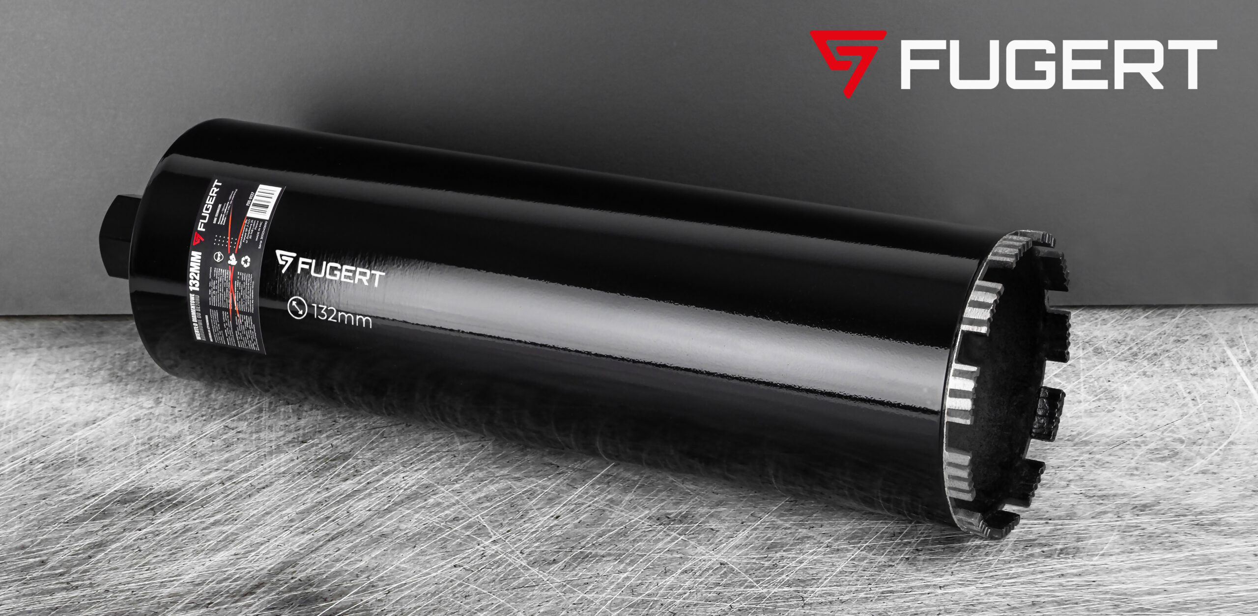 WIERTŁO KORONOWE DO BETONU DIAMENTOWE 132MM 1.1/4 UNC FUGERT FUG-0202