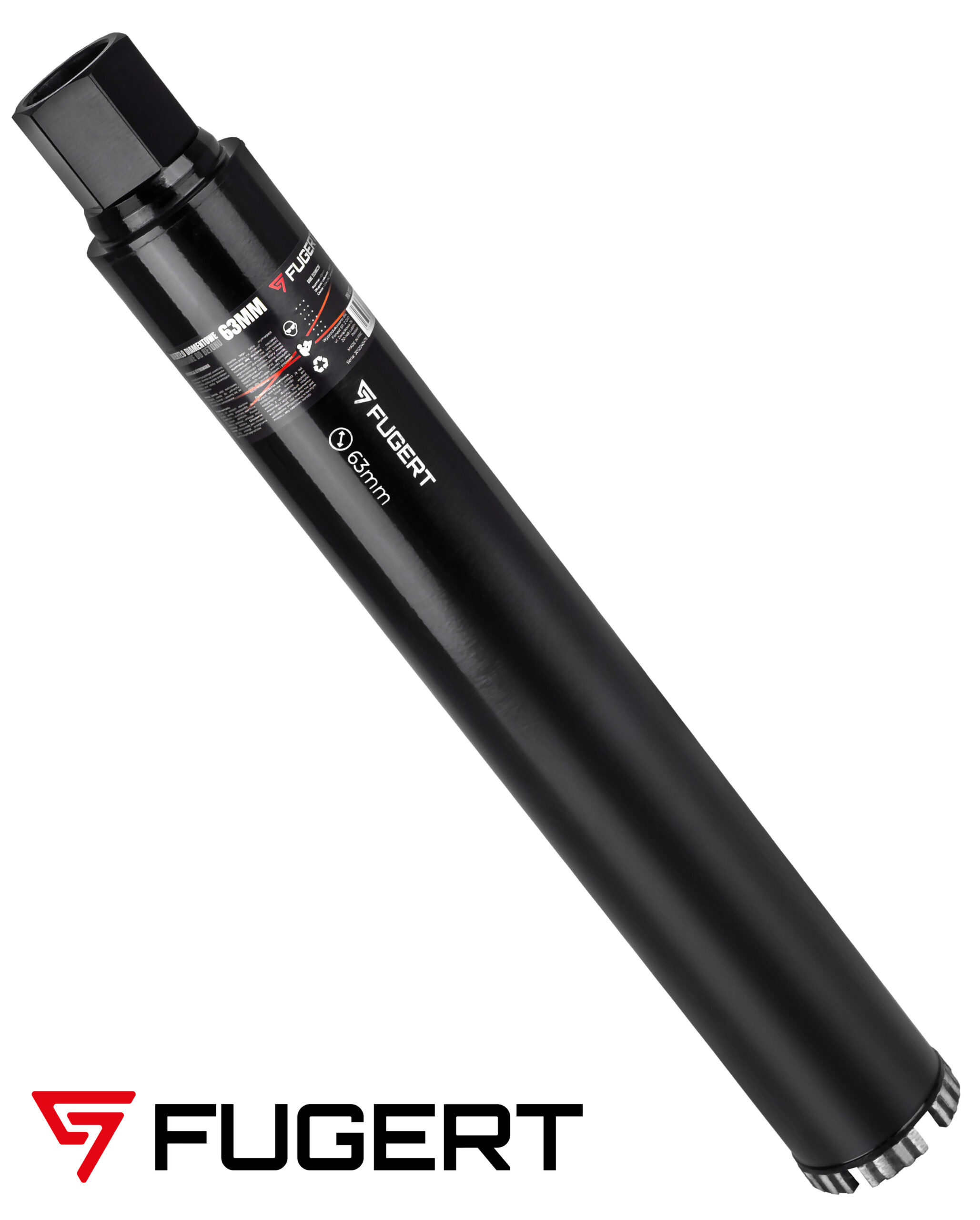 WIERTŁO KORONOWE DO BETONU DIAMENTOWE 63MM 1.1/4 UNC FUGERT FUG-0207