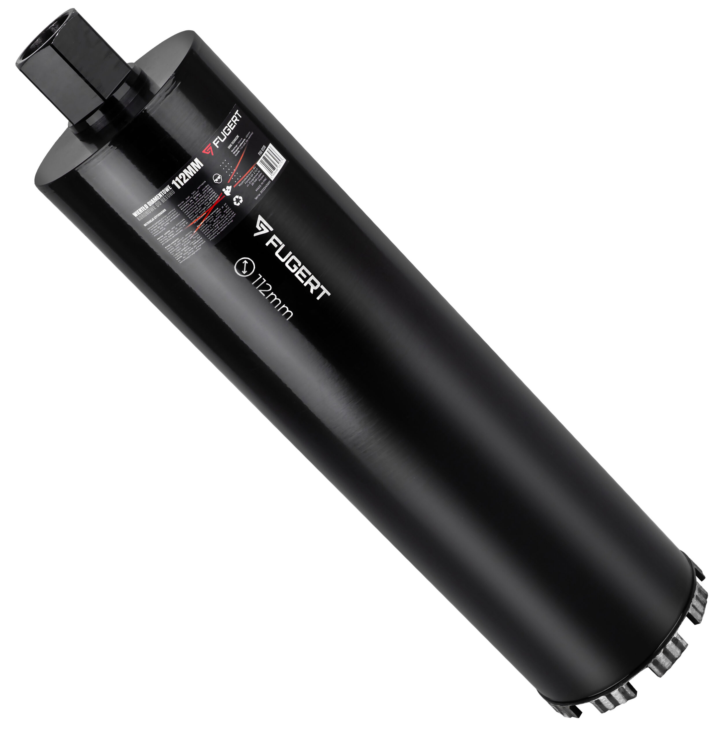 WIERTŁO KORONOWE DO BETONU DIAMENTOWE 112MM 1.1/4 UNC FUGERT FUG-0203