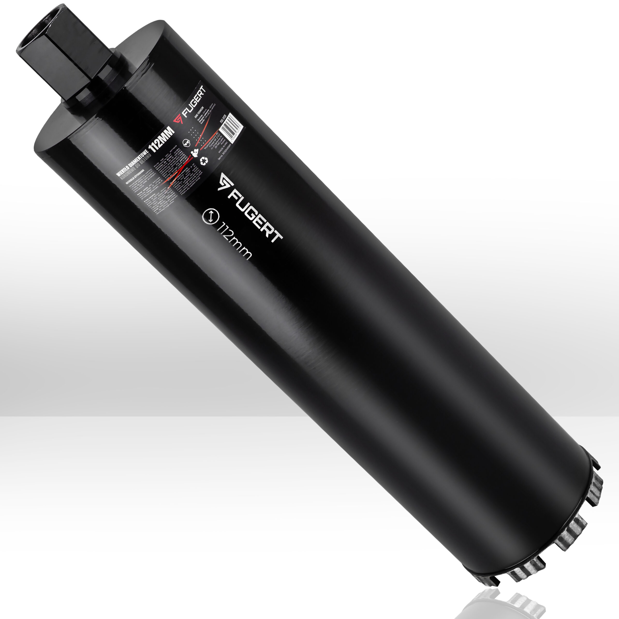 WIERTŁO KORONOWE DO BETONU DIAMENTOWE 112MM 1.1/4 UNC FUGERT FUG-0203