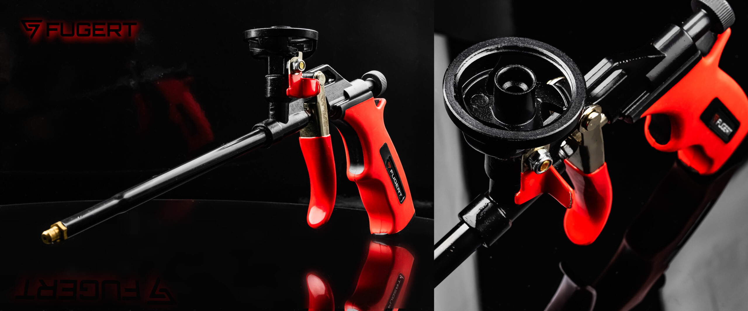 PISTOLET DO PIANKI MONTAŻOWEJ Z POWŁOKĄ TEFLONOWĄ FUGERT FUG-0187