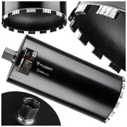 WIERTŁO KORONOWE DO BETONU DIAMENTOWE 200MM 1.1/4 UNC FUGERT FUG-0200