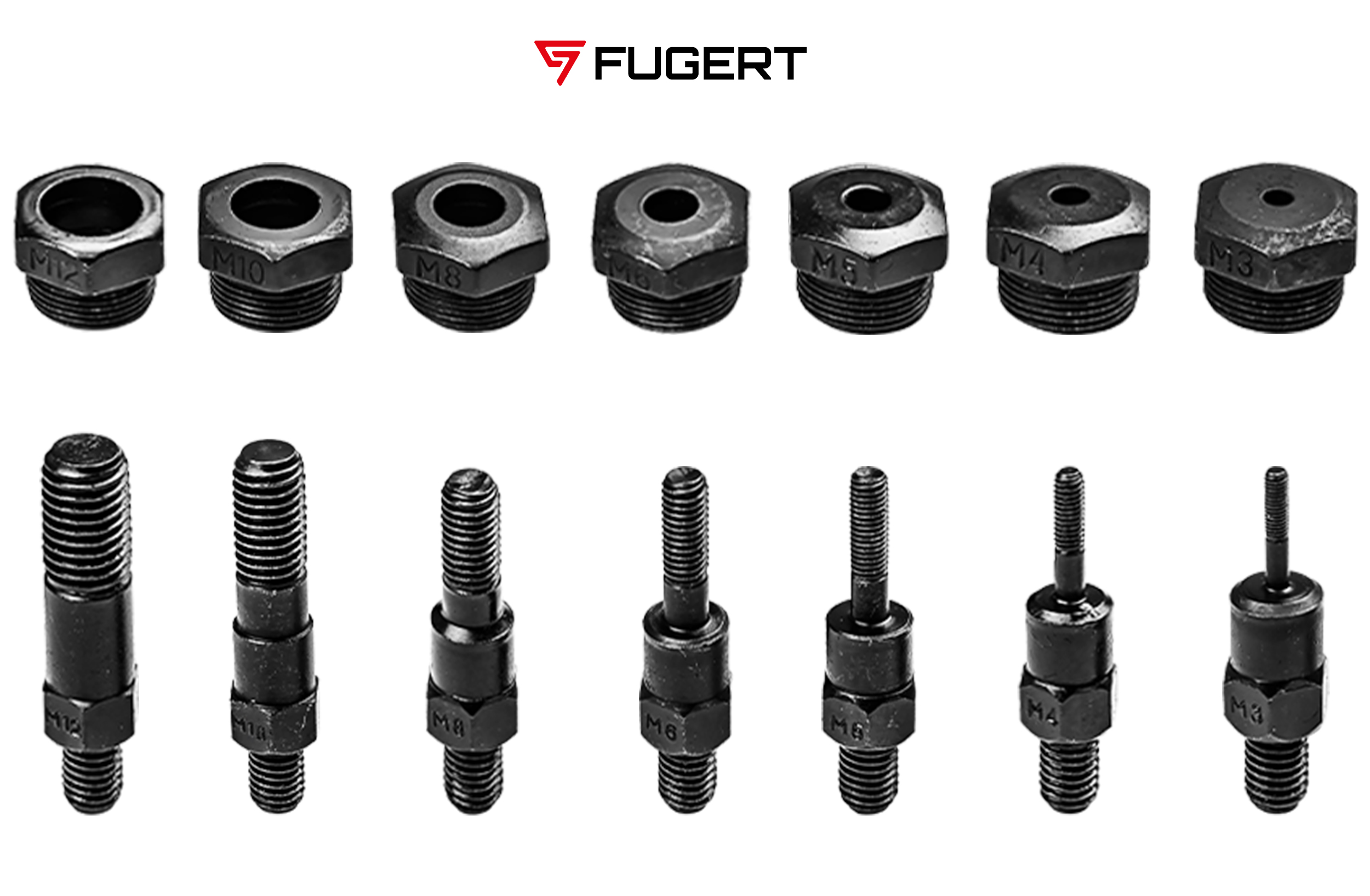 NITOWNICA RĘCZNA SET 2W1 DO NITONAKRĘTEK I NITÓW + WALIZKA FUGERT FUG-0196 - obrazek 12