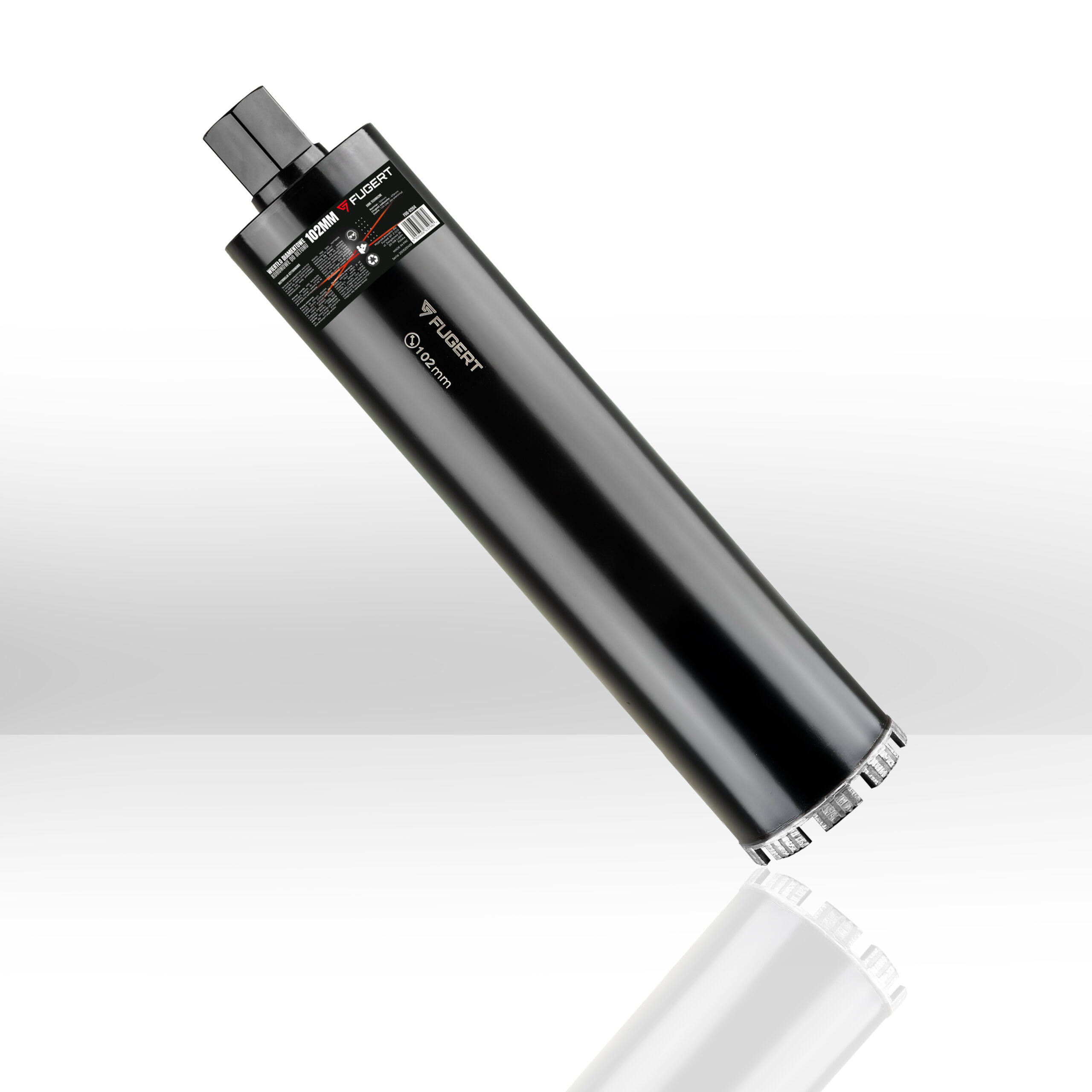 WIERTŁO KORONOWE DO BETONU DIAMENTOWE 102MM 1.1/4 UNC FUGERT FUG-0204