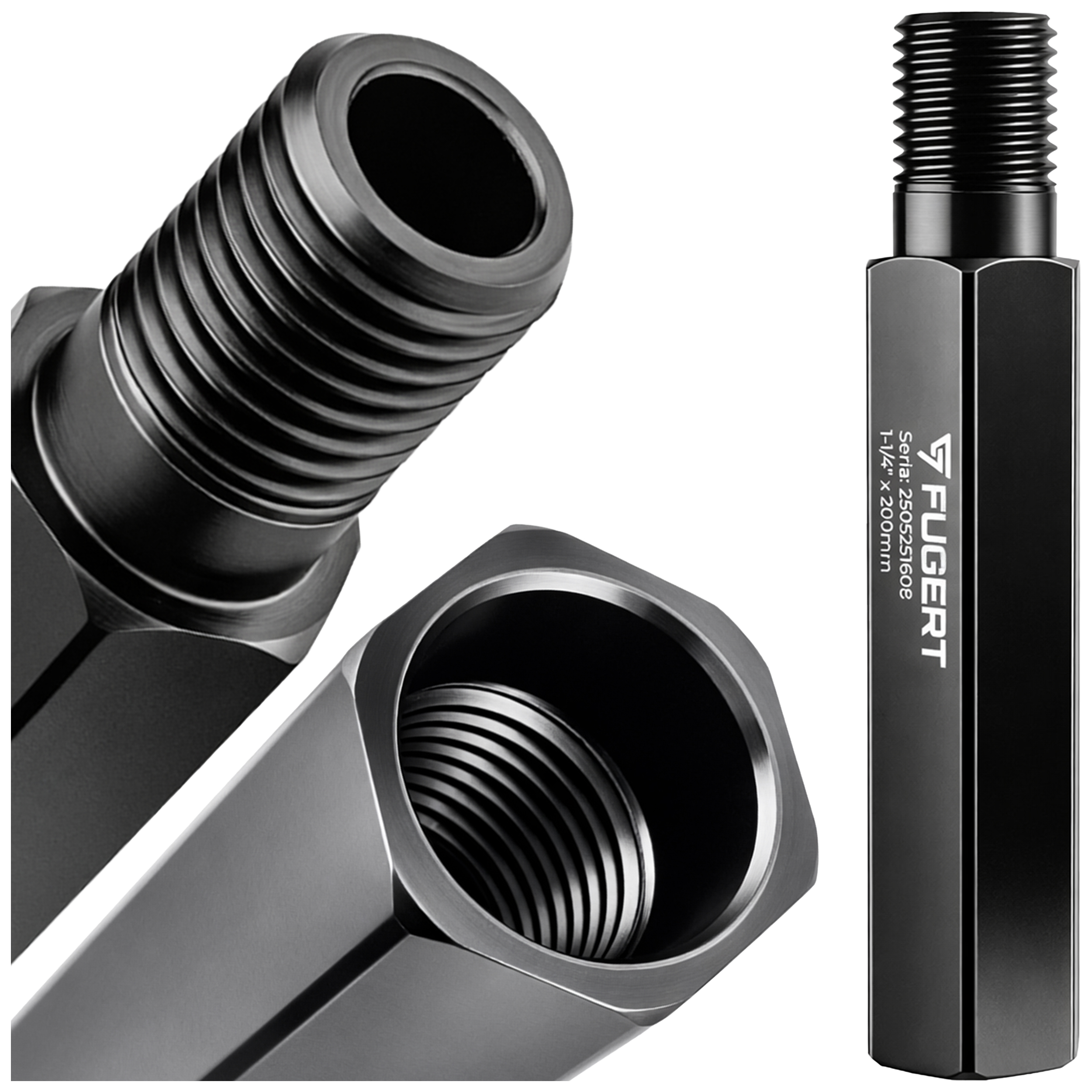 PRZEDŁUŻKA DO WIERTŁA KORONOWEGO 20CM 1.1/4" UNC FUGERT FUG-0213