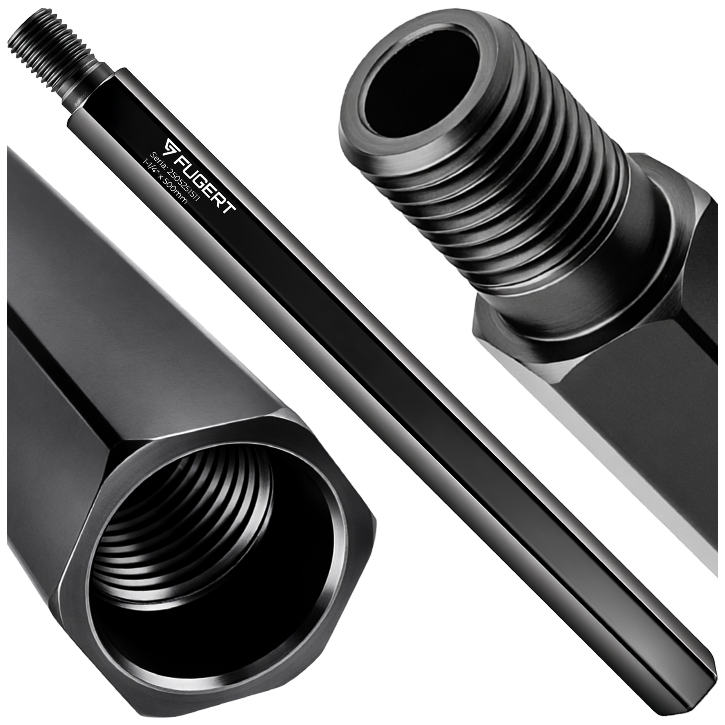 PRZEDŁUŻKA DO WIERTŁA KORONOWEGO 50CM 1.1/4" UNC FUGERT FUG-0211