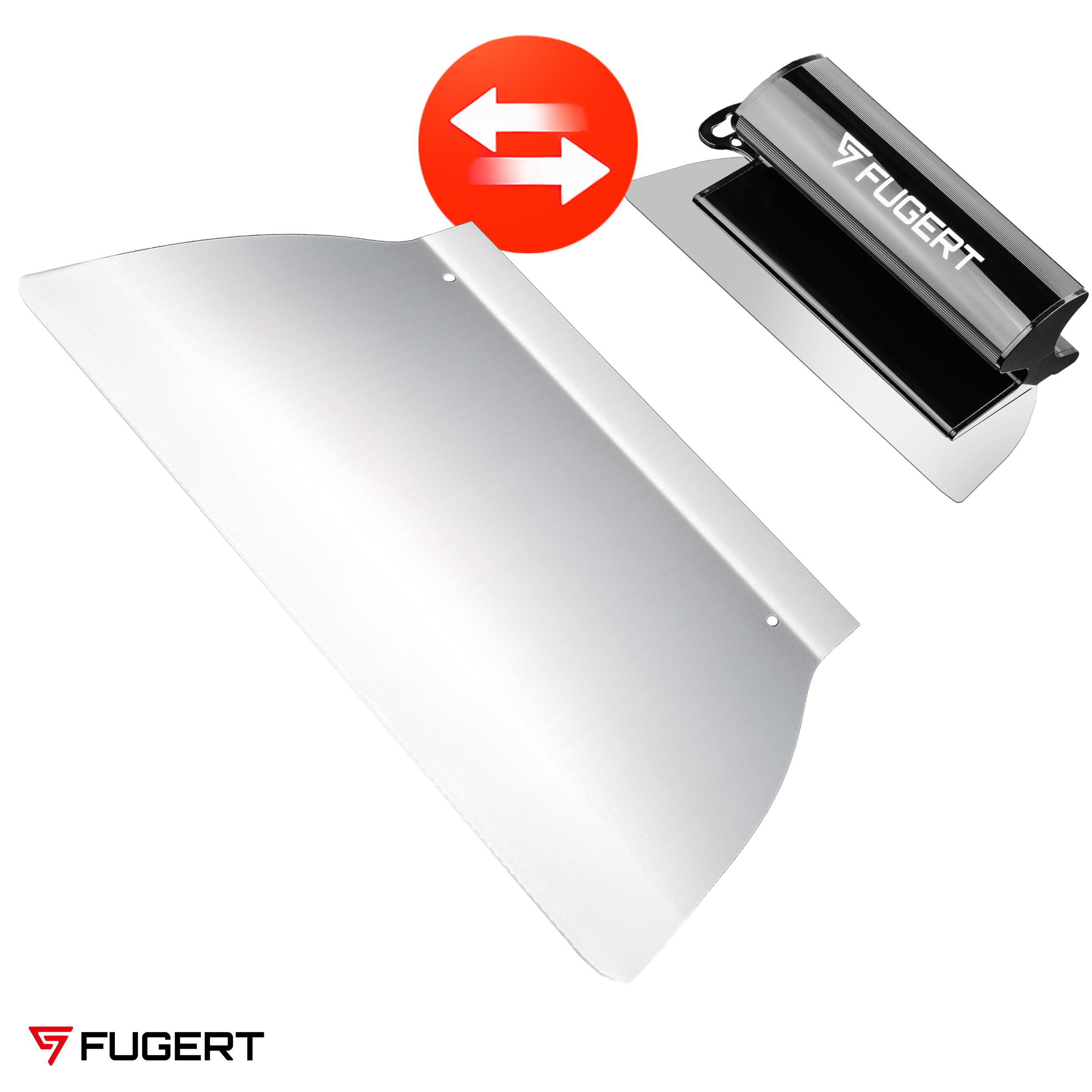 WYMIENNE OSTRZE DO SZPACHLI DO GŁADZI 25CM STAL NIERDZEWNA - obrazek 3