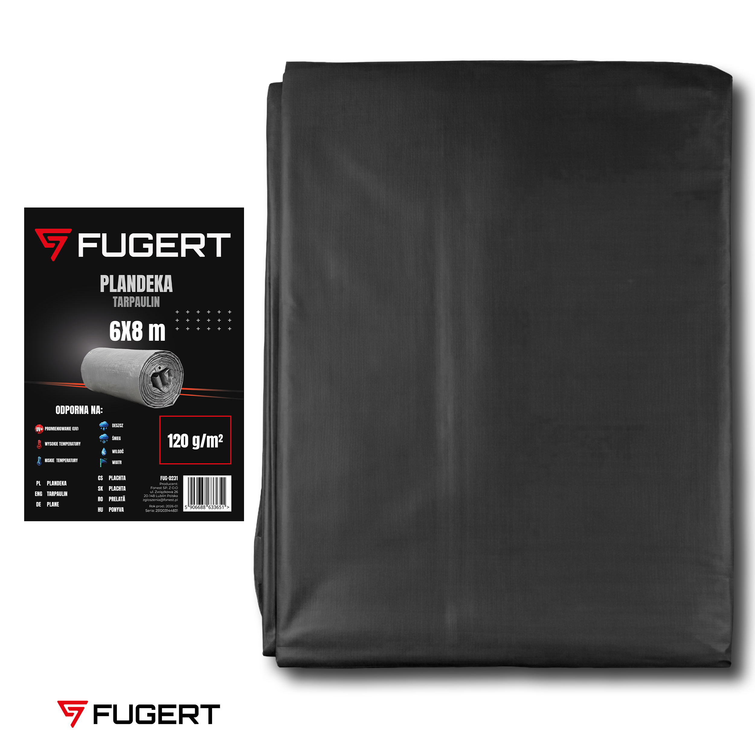 plandeka 6x8 120g fug-0231