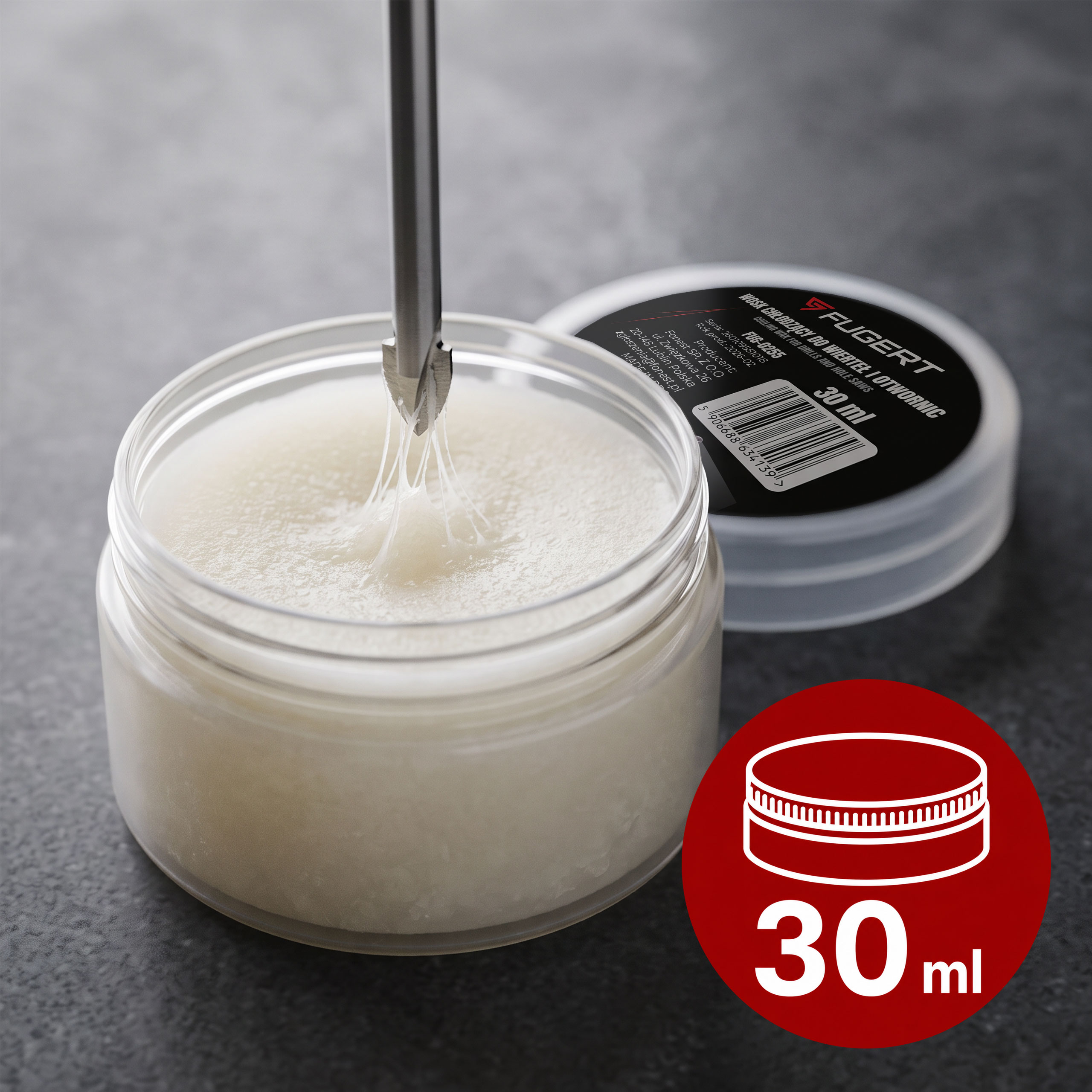 WOSK CHŁODZĄCY DO WIERTEŁ I OTWORNIC 30ML FUGERT - obrazek 3