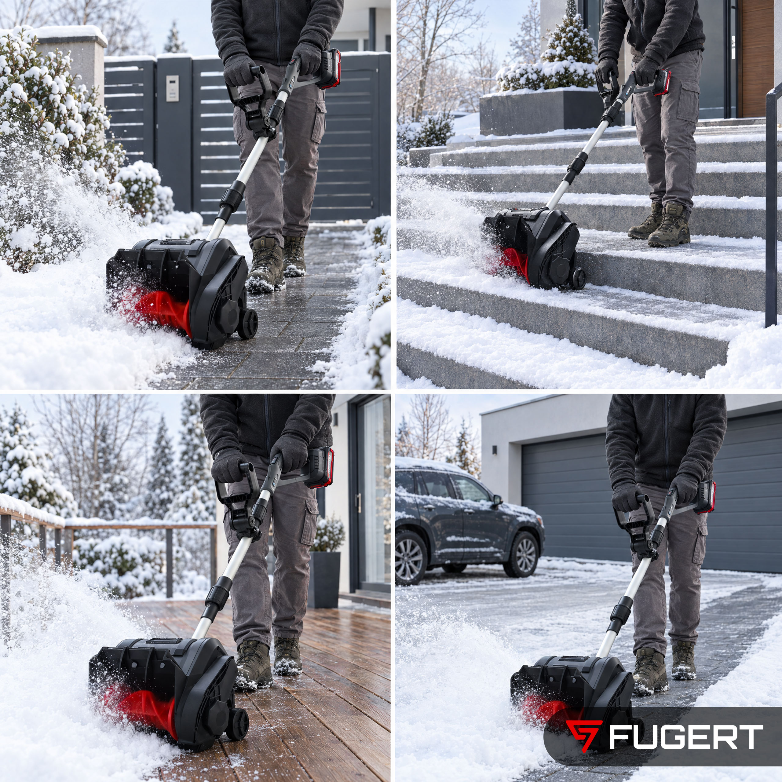 ODŚNIEŻARKA AKUMULATOROWA 23CM Z WYRZUTEM 6M - obrazek 4